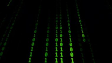 Parlayan parçacıkların soyut arkaplanı. 3d oluşturma.