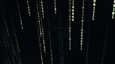 ikili kodlu soyut arkaplan.