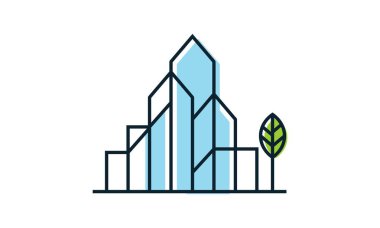 satır şehir logo şablonu