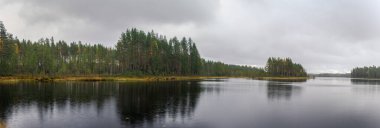 Tiilikkajarven Kansallispuisto Milli Parkı, Autiojarvi Gölü.