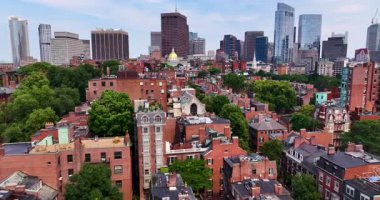 Boston 'daki Beacon Hill Brownstone' da İHA Push Through Beacon Hill, MA