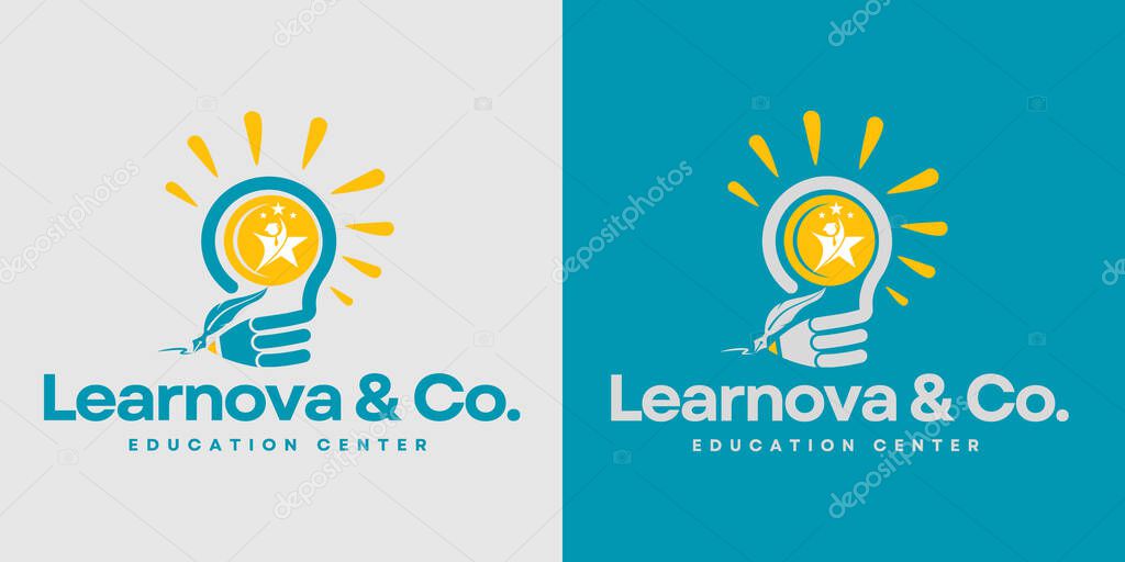 Creative Education Logo Design Template