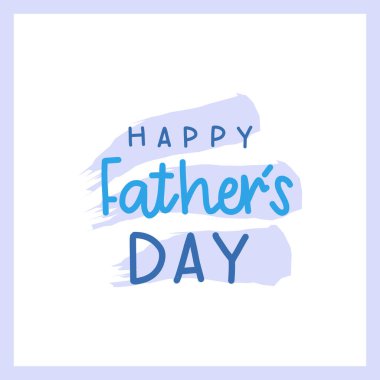 Babalar Günü Kutlama Vektörü Tasarımı