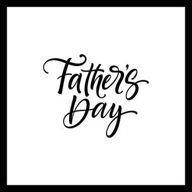 Mutlu Babalar Günü Typography Vektör Tasarımı