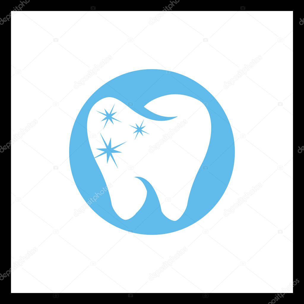 Unique Dental Logo Vector Design  Creative Tooth Care & Oral Health Symbol