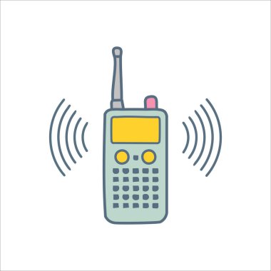 El bilgisayarı çift yönlü radyo sinyali gönderiyor.