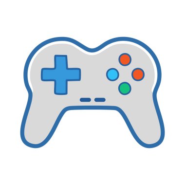 Oyun denetleyici vektör simgesi