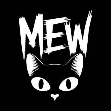 Üzerinde kalın ve sivri bir yazı tipi olan 