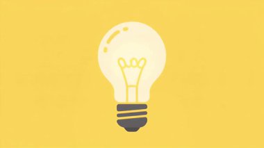 Parlak fikir kavramını keşfedin, yeniliği, yaratıcılığı ve ilham kıvılcımını sembolize edin. Problem çözmenin görsel bir temsili.