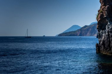 Güzel deniz manzarası.