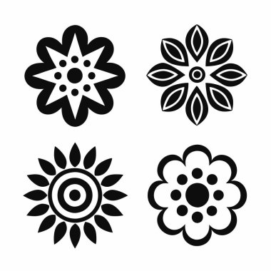 flowers vector illustration. flowers icon design.