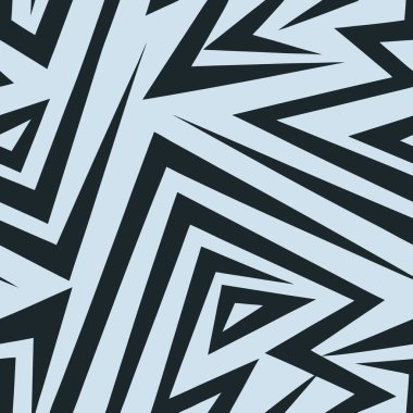 Soyut geometrik şekilli kusursuz desen