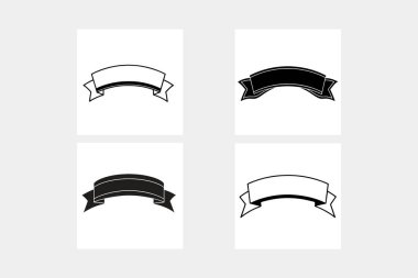 kurdele vektör illüstrasyon tasarımı.