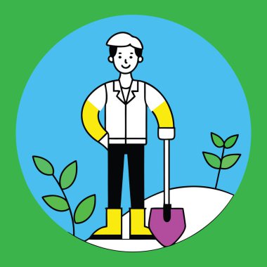 Çizgi film burrito karakteri gülen yüz vektör çizimi.