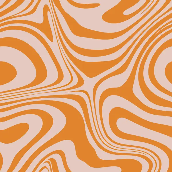 Soyut, dikişsiz çiçek desenli siyah beyaz organik eğriler..