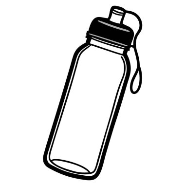 izole edilmiş bebek şişe ikonu vektör çizimi tasarımı.