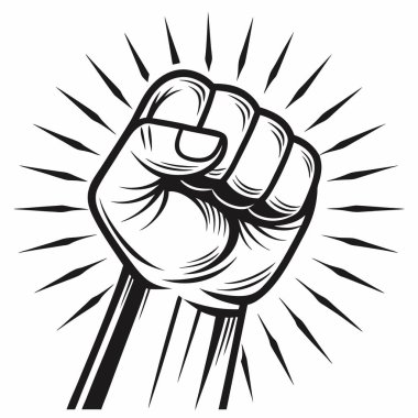 Beyaz arkaplanda izole edilmiş siyah-beyaz vektör tasarımı..