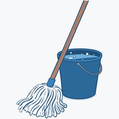 Paspas vektör resimli kova.