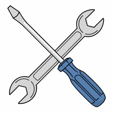 Bir futbol sallama ikonunun karikatür çizimi..