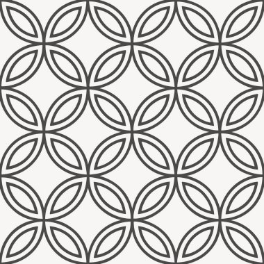 soyut desen, siyah ve beyaz vektör çizimi.