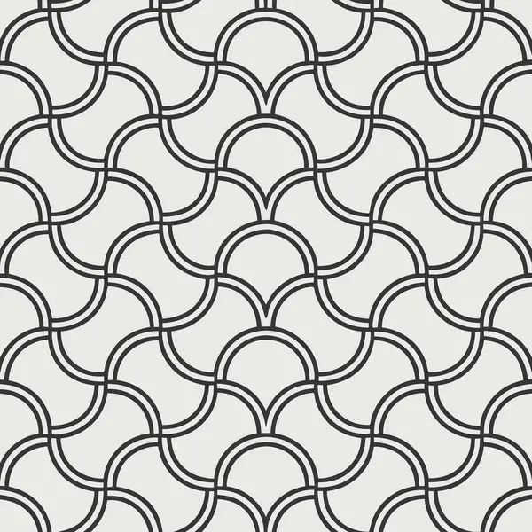 Siyah ve beyaz çizgili vektörsüz desen modern stil geometrik süsleme.