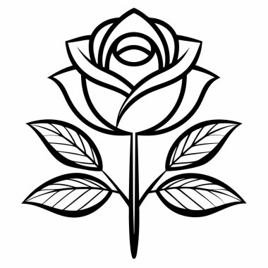 Siyah ve beyaz çizgili vektörsüz desen modern stil geometrik süsleme.