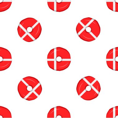 Pattern cookie with flag country Denmark in tasty biscuit, pattern cookie consist of flag country Denmark on natural biscuit, fresh biscuit cookie with flag country Denmark it new pattern sweet food