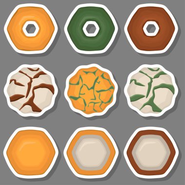 Büyük set ev yapımı kurabiye farklı hamur işi bisküvi, büyük seti kurabiye koleksiyon halinde doğal lezzetli gıda bisküvisi pasta aksesuarı, tatlı kurabiyeden kahvaltıya kadar taze hamur bisküvisi