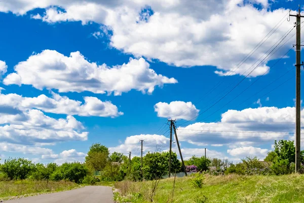 stock image Power electric pole with line wire on colored background close up, photography consisting of power electric pole with line wire under sky, line wire in power electric pole for residential buildings