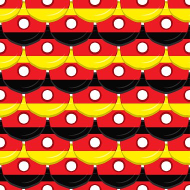 Lezzetli bisküviler içinde bayrak ülkesi Almanya ile desenli kurabiye, doğal bisküviler üzerinde bayrak ülkesi Almanya 'dan alınan taze bisküvi, bayrak ülkesinden alınan yaratıcı tatlı yiyecekler.