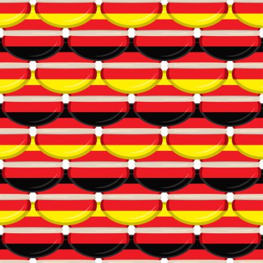 Lezzetli bisküviler içinde bayrak ülkesi Almanya ile desenli kurabiye, doğal bisküviler üzerinde bayrak ülkesi Almanya 'dan alınan taze bisküvi, bayrak ülkesinden alınan yaratıcı tatlı yiyecekler.