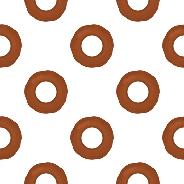 Pattern Homemade Cookie Different Taste Pastry Biscuit Pattern Cookie Consist — Vector de stock