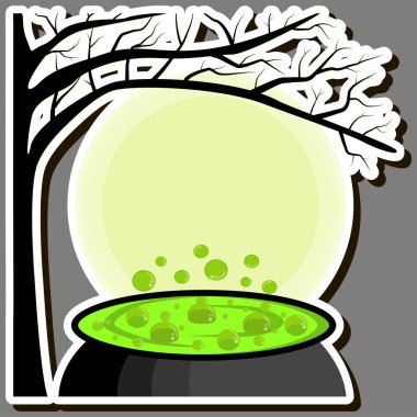 Turuncu balkabaklarıyla Cadılar Bayramı 'nı kutlamak için tema etiketi.