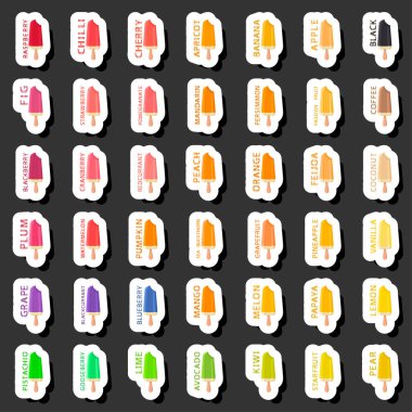 Büyük renkli setin tadı farklıdır. Çeşitli malzemelerden oluşan doğal tatlı dondurması, çeşitli şekillerde dondurmalar, menüden organik gıdalar, dondurma koleksiyonu lezzetli tatlı bir yemektir.