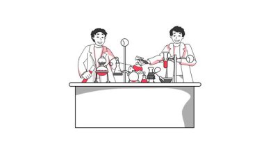 Kimyasal deney bilim adamları