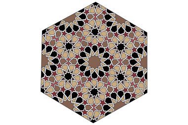 Kusursuz İslami şablon arkaplan çizimi