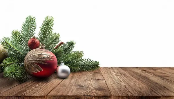 topları ile Noel ağacı