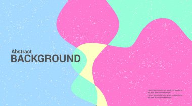 Sanat ürünü tasarımı, sosyal medya, moda, antika, el ilanı, afiş için tahıl sesi efekti arka planına sahip renkli dalga arkaplanı