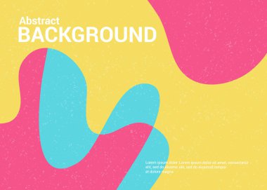 Sanat ürünü tasarımı, sosyal medya, moda, antika, el ilanı, afiş için tahıl sesi efekti arka planına sahip renkli dalga arkaplanı