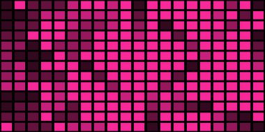 Soyut piksel arka plan kaplama vektörü. Renkli modern dijital duvar kağıdı.