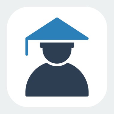 mezuniyet simgesi kabartma biçiminde