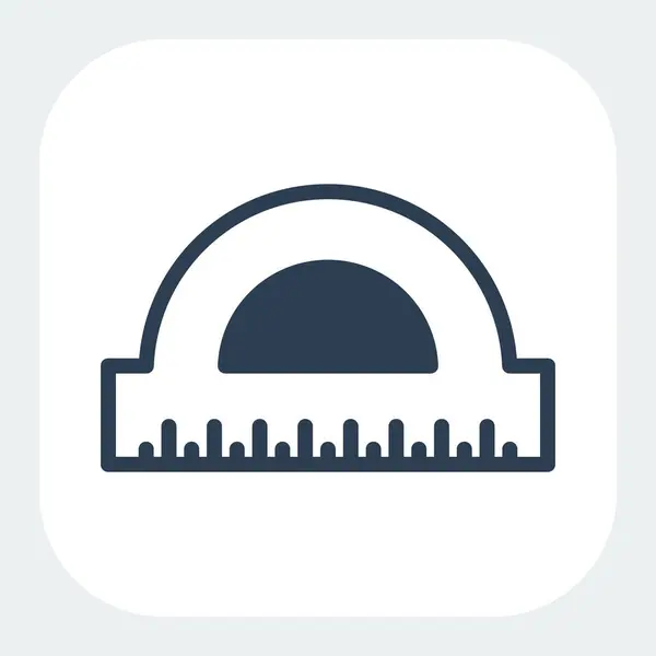 cetvel simgesi siyah biçimi