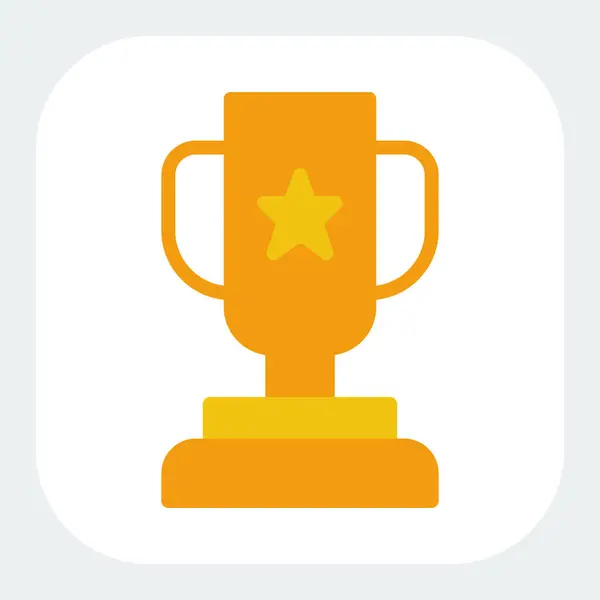 kupa simgesi düz renk biçiminde