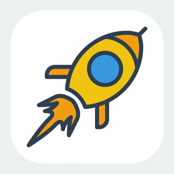 doldurulmuş renk biçiminde başlatma simgesi