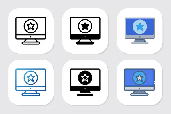 Çeşitli tasarım biçimlerine sahip simgeler tavsiye et