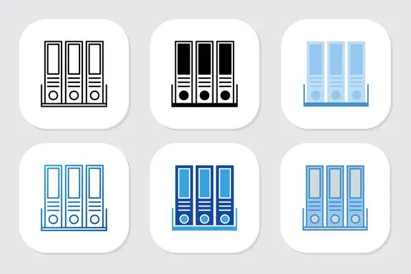 Çeşitli tasarım biçimlerine sahip dosya simgeleri