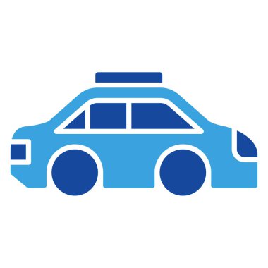 Araba simgesi ya da logo illüstrasyon şekli