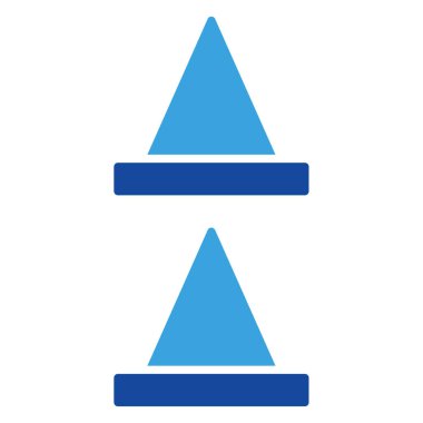 Koni yolu simgesi ya da logo illüstrasyon şekli