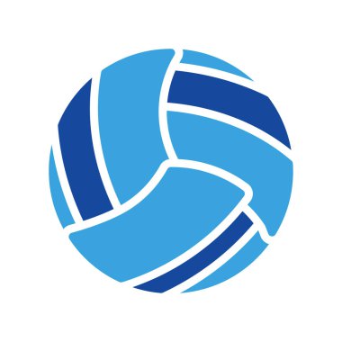 top volly simge vektörü veya logo illüstrasyon biçimi 