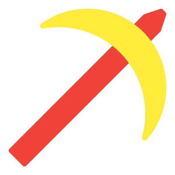 Hoe simgesi ya da logo resimleme düz renk